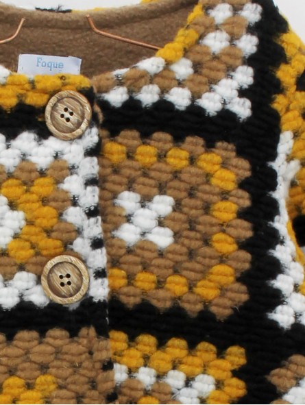 Abrigo patchwork