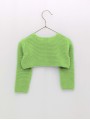 Bolero garter stitch jacket