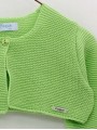 Bolero garter stitch jacket