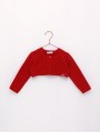 Bolero garter stitch jacket