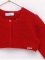 Bolero garter stitch jacket