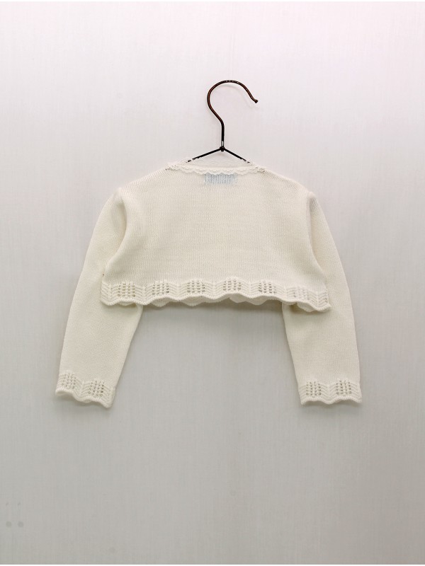 Chaqueta con Puntilla Valencienne