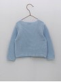 Long garter stitch jacket