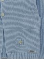 Long garter stitch jacket