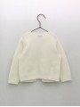 Long garter stitch jacket