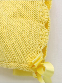 Garter Stitch Bonnet