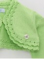 Wave knit jacket