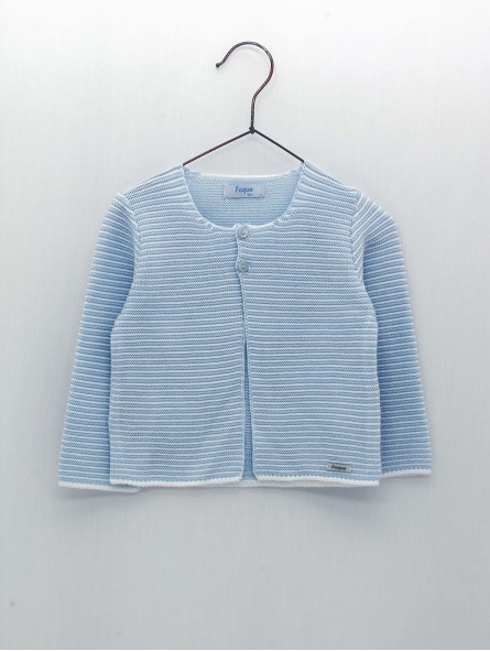 Jaqueta longa listada