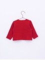 Garter stitch jacket