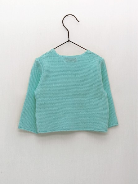 Garter stitch jacket