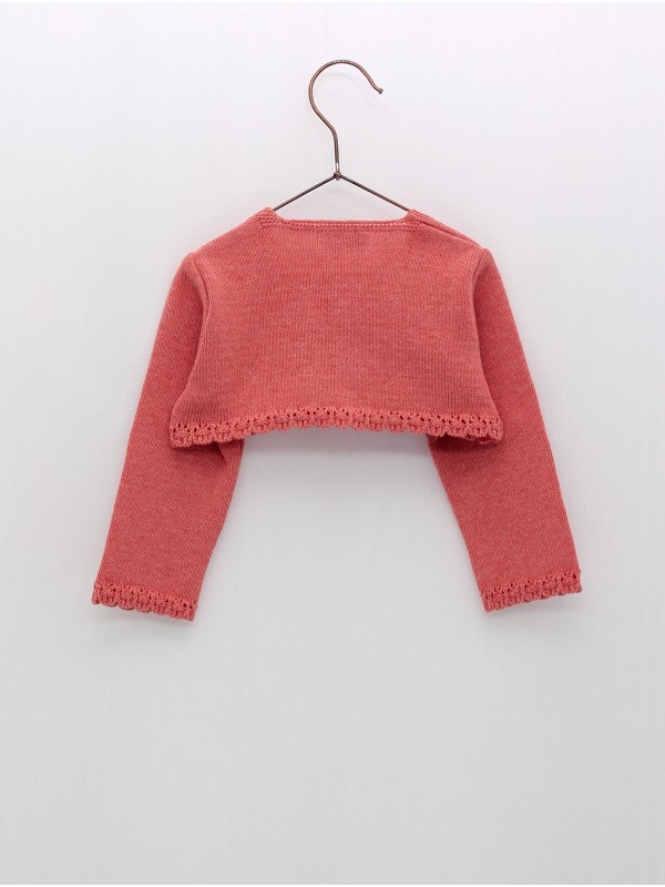 Chaqueta ondas roja