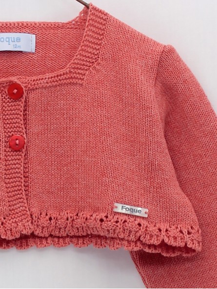 Chaqueta ondas roja