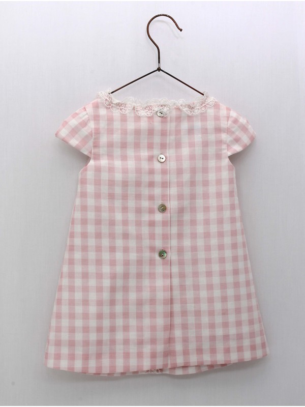 Vestido quadro vichy