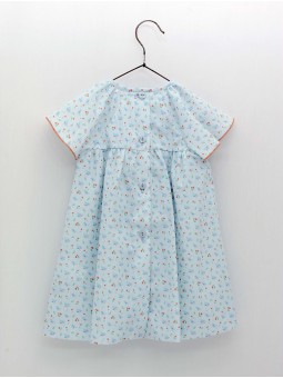 Vestido Nido de Abeja Pajaritos