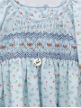 Vestido Nido de Abeja Pajaritos