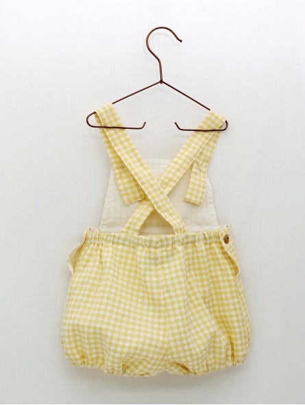 Peto Cuadro Vichy Amarillo