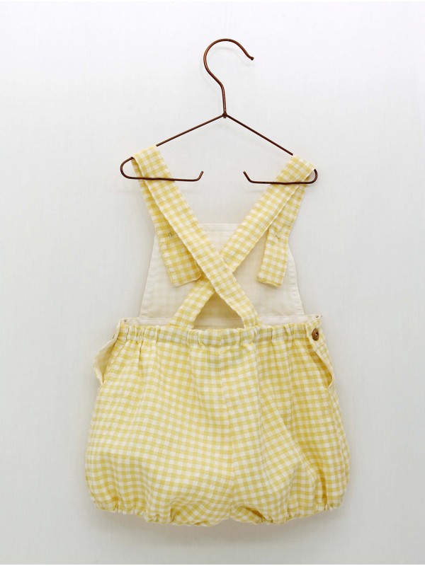 Peto Cuadro Vichy Amarillo