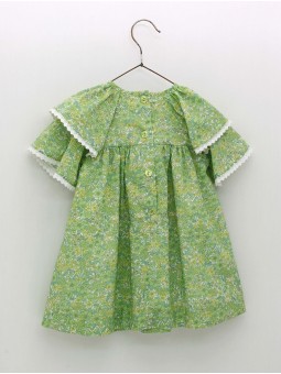 Vestido estampado flores
