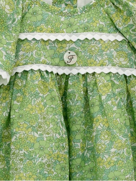 Vestido estampado flores 
