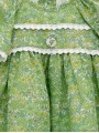 Vestido estampado flores 
