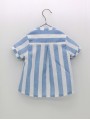 Striped short sleeve shirt