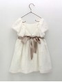 Lace dress with bow insert Lace dress with bow insert