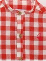 Gingham long sleeve shirt