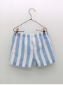 Striped bermuda shorts