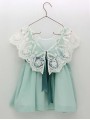 Vestido bambula con puntilla