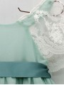 Vestido bambula con puntilla