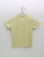 Camiseta rayas cuello mao