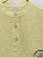 Camiseta rayas cuello mao