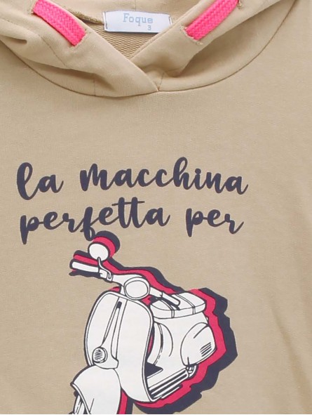 Sudadera dibujo Vespa