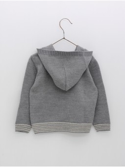 Jersey capucha con dibujo ardilla