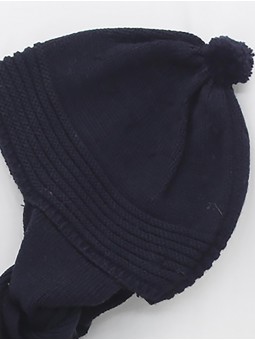 Gorro bufanda con pompón