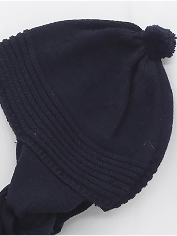 Gorro bufanda con pompón