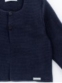 Garter stitch jacket