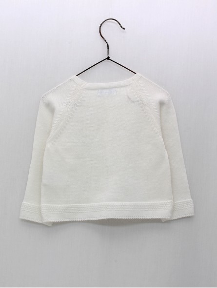 Chaqueta longa punto liso