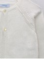 Chaqueta longa punto liso