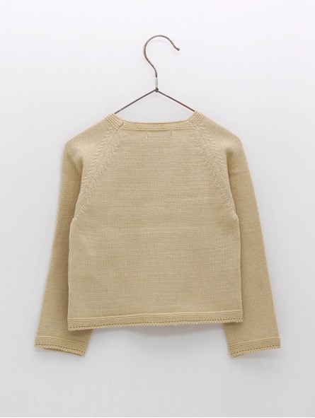 Chaqueta longa petos simulados