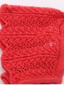Herringbone openwork bonnet