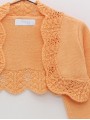 Chaqueta con ondas e calados