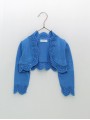 Chaqueta con ondas y calados