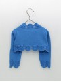 Chaqueta con ondas y calados