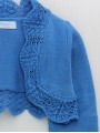 Chaqueta con ondas y calados