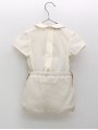 Batiste blouse and shorts set