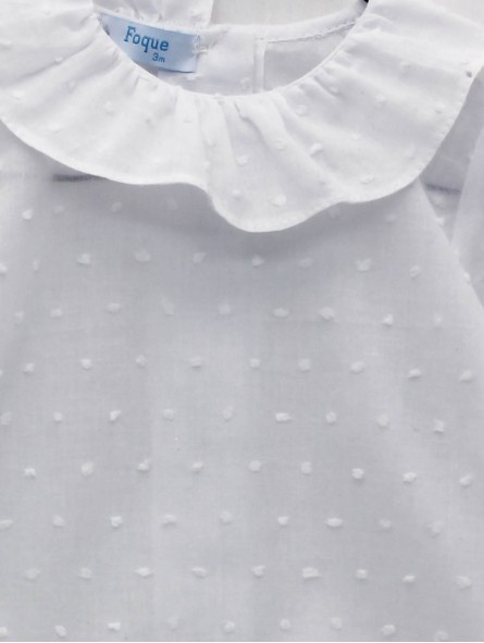 Blusa plumeti pescozo volante