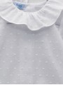 Blusa plumeti cuello volante