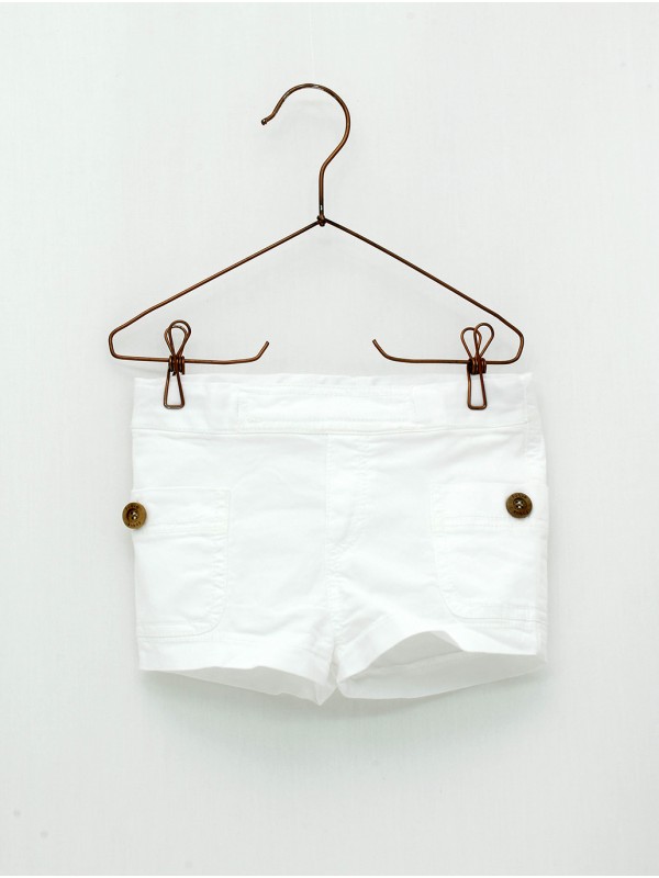 Pantalón curto loneta