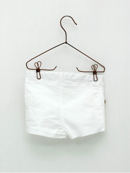 Pantalón curto loneta